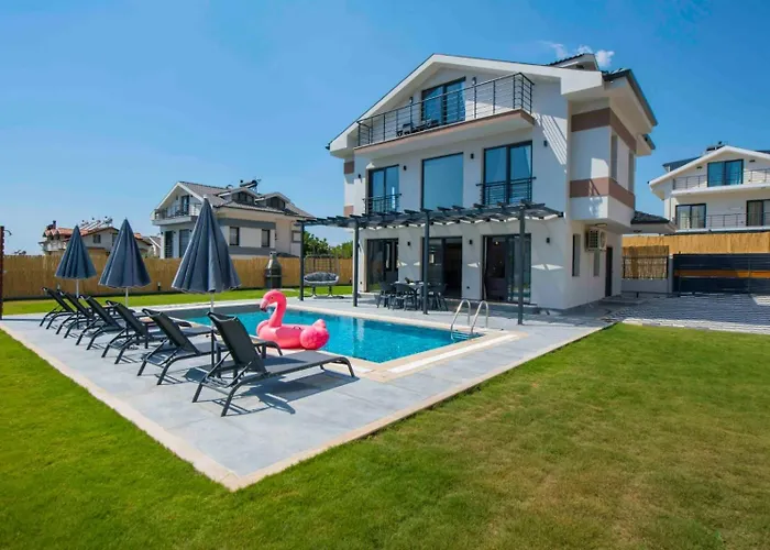 Willa Bahar 2 Triplex Luxury New In Fethiye Oludeniz!