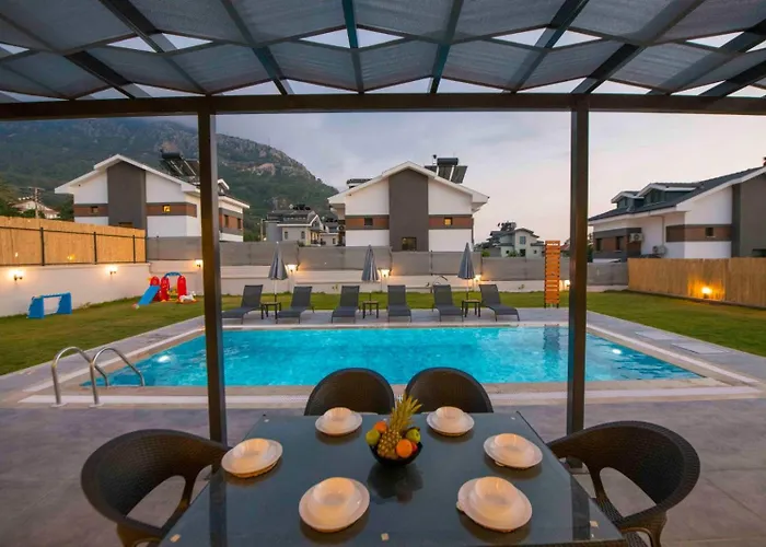 Willa Bahar 2 Triplex Luxury New In Fethiye Oludeniz! Ovacık